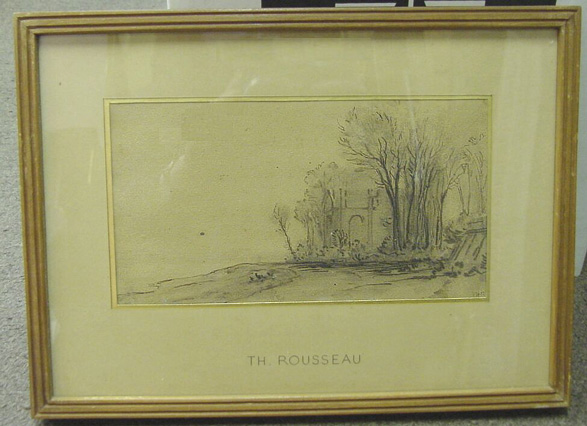 Lot image - Theodore Etienne Pierre Rousseau