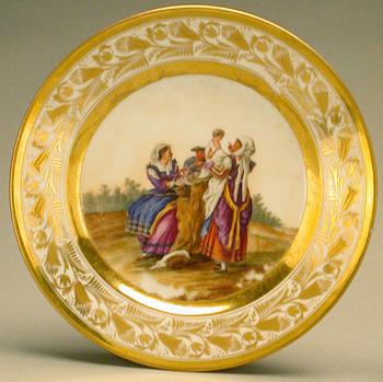 Lot image - Paris Porcelain Plate