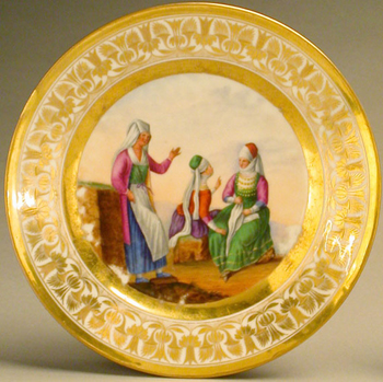 Lot image - Paris Porcelain Plate