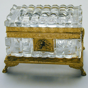 Lot image - Charles X Gilt-Bronze Mounted Glass Box