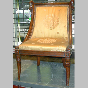 Lot image - Empire Mahogany Child's Chair