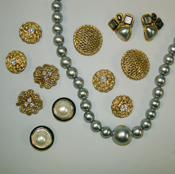 Lot image - Group of Designer Jewelry French