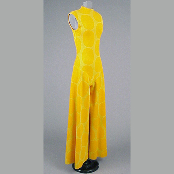 Lot image - Rudi Gernreich Orange Dot Jumpsuit