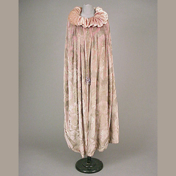 Lot image - Gallenga Stenciled Velvet Cape