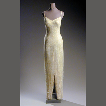 Lot image - Edward Sebasta Fringed Slip Dress