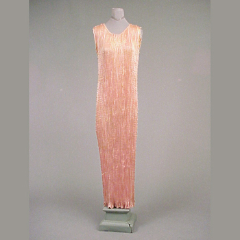 Lot image - Fortuny Pink Delphos Dress