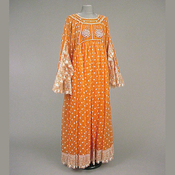 Lot image - Bill Gibb Fancy Granny Dress English, 1970s