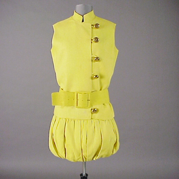Lot image - Rudi Gernreich Bubble Skirt Ensemble