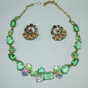 Lot image - Schiaparelli Necklace and Pair of Earrings
