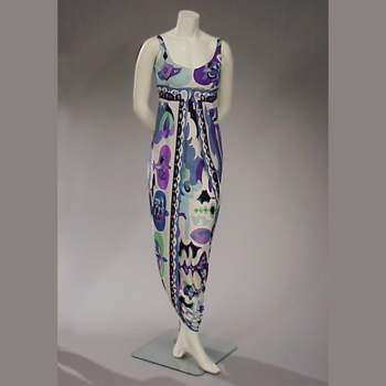Lot image - Pucci Empire Harem Dress