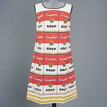 Lot image - Campbell's Soup Paper Dress