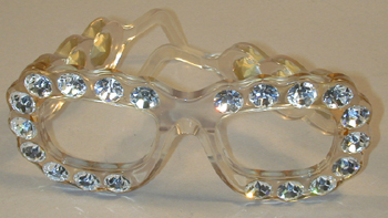 Lot image - Decorative Rhinestone Studded Glasses