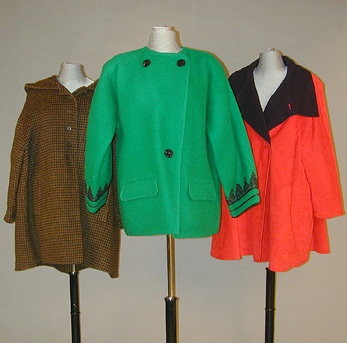 Lot image - Group of Three Geoffrey Beene Coats