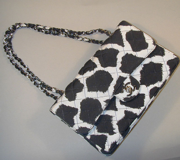 Lot image - Chanel Dalmatian Handbag