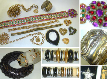 Lot image - Group of Belts, Bangles and Baubles