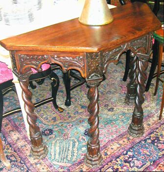 Lot image - Continental Baroque Style Side Table