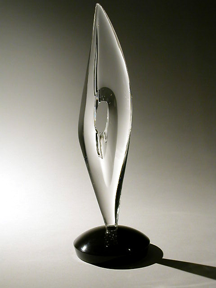 Lot image - Steuben Glass Sculpture Counterpoise