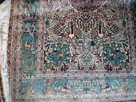Lot image - Chinese Silk Rug