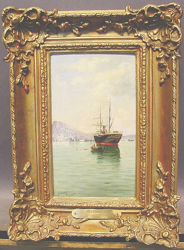Lot image - Adolfo Giraldez y Penalver Spanish, circa 1840-circa 1920 PUERTO DE ALICANTE, circa 1880