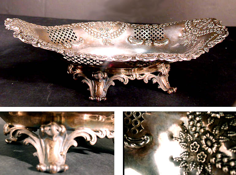 Lot image - English Silver Bowl Mappin & Webb, Sheffield, circa 1905