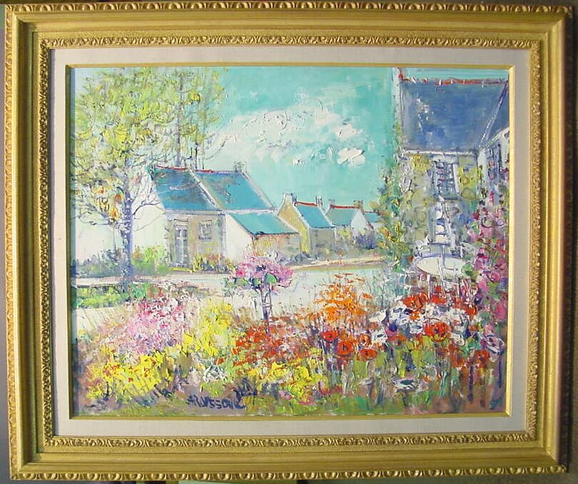 Lot image - Yolande Ardissone French, b. 1927 HOSTELERIE DE DOR