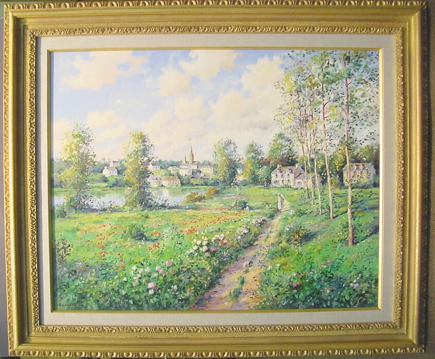 Lot image - Jean Francois Bourgeat French, 20th century CHAMPS FLEURIE