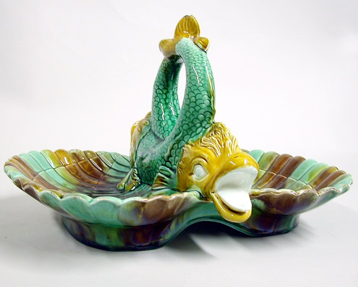 Lot image - Majolica Bowl