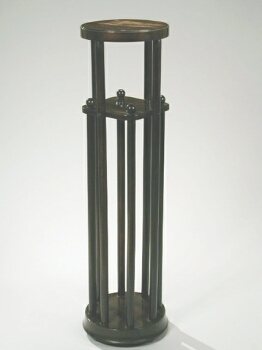 Lot image - Stained Beechwood Plant Stand