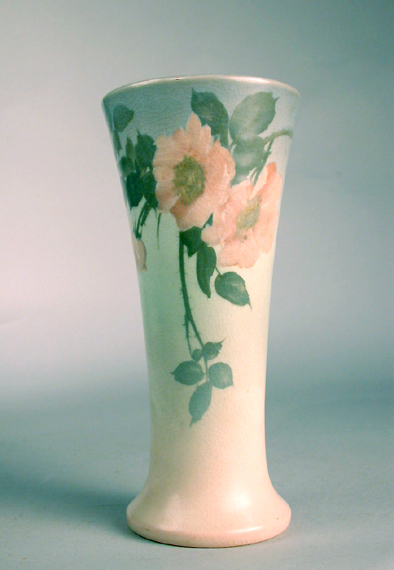 Lot image - Rookwood Vellum Glaze Vase