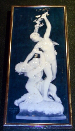 Lot image - French Pate Sur Pate Plaque