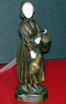 Lot image - Vienna Bronze and Ivory Figure