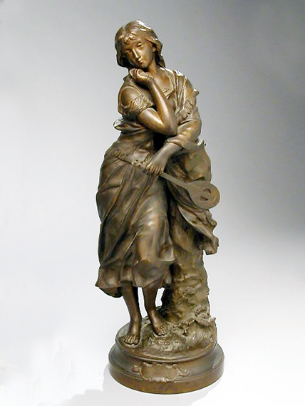 Lot image - Bronze Sculpture Mignon