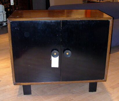 Lot image - Painted Wood Cabinet