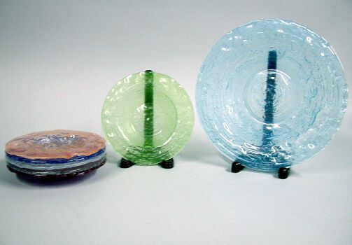 Lot image - Group of Seven Glass Bowls