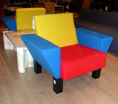 Lot image - Pair of Upholstered Armchairs