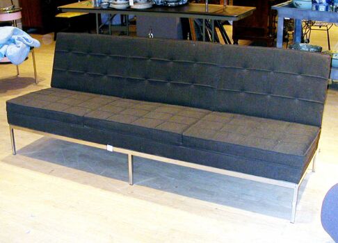 Lot image - Chrome Sofa