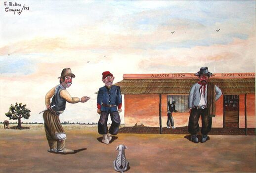 Lot image - Florencio Molina Campos