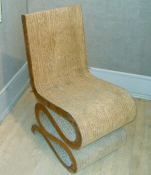 Lot image - Cardboard Easy Edges Chair