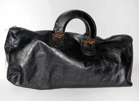 Lot image - Fendi Black Carry Bag