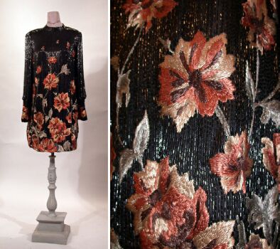 Lot image - Beaded and Embroidered Tunic