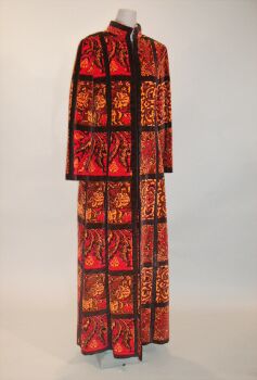 Lot image - Two Mola Applique Wrap Skirts