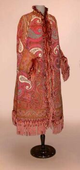 Lot image - Emile Pingat Paisley Mantle