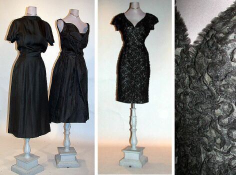 Lot image - Three Little Black Dresses