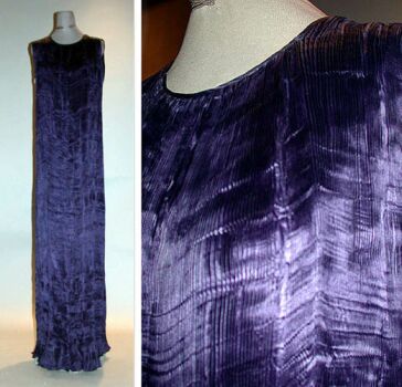Lot image - Babani Pleated Silk Dress