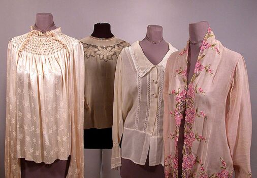 Lot image - Group of Four Blouses