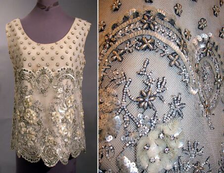 Lot image - Pucci Beaded and Sequined Shell Top