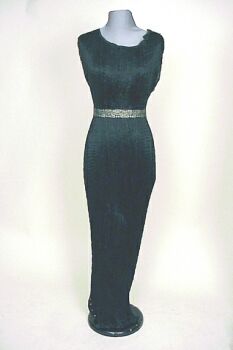 Lot image - Fortuny Black Delphos Dress