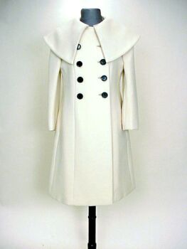 Lot image - Norell Cape Collar Coat