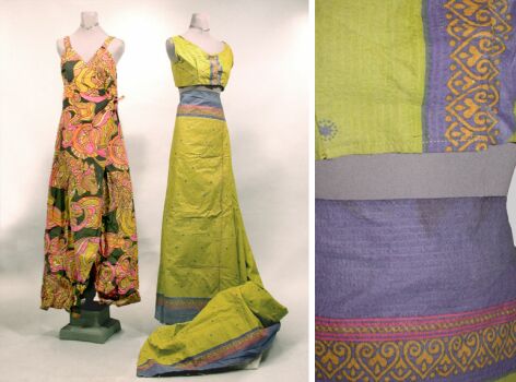 Lot image - Two Paper Dresses