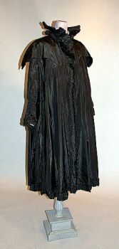 Lot image - B. Altman Silk Taffeta Evening Coat